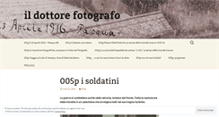 Desktop Screenshot of il-dottore-fotografo-alla-grande-guerra.com